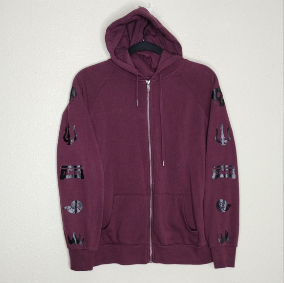 Torrid Disney Villains Evil Witches Hoodie Women's Size 00 (M/L) - Picture 2 of 8